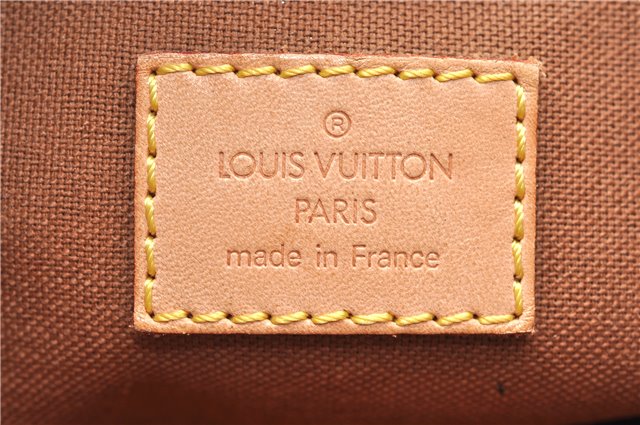 Auth Louis Vuitton Monogram Pochette Bosphore Shoulder Cross Bag M40044 LV 8762F