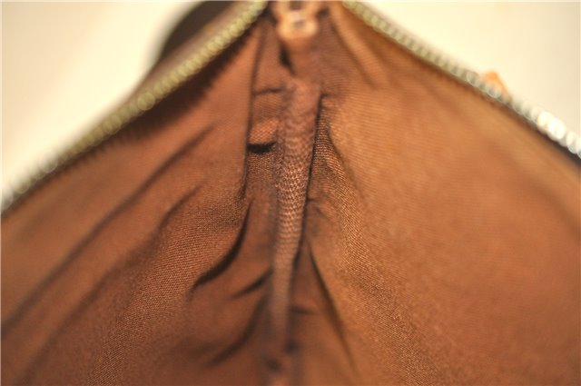 Auth Louis Vuitton Monogram Pochette Bosphore Shoulder Cross Bag M40044 LV 8762F