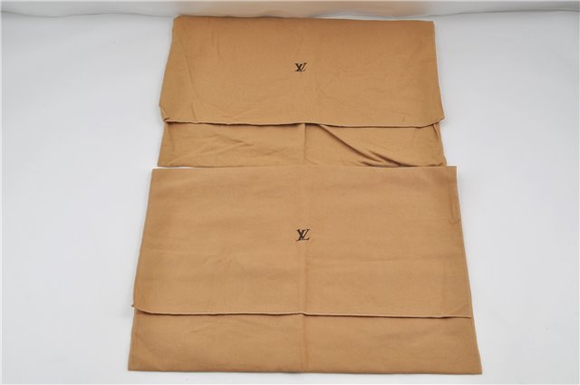 Authentic Louis Vuitton Dust Bag 10 Set Cotton Beige W17.3xH13.8xD0.4