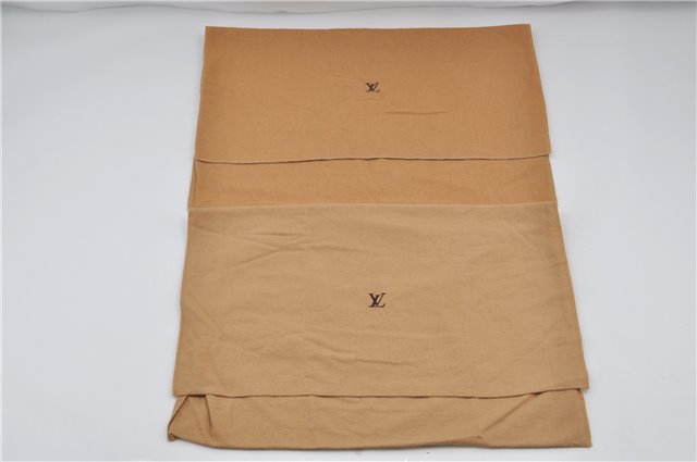 Authentic Louis Vuitton Dust Bag 10 Set Cotton Beige W17.3xH13.8xD0.4