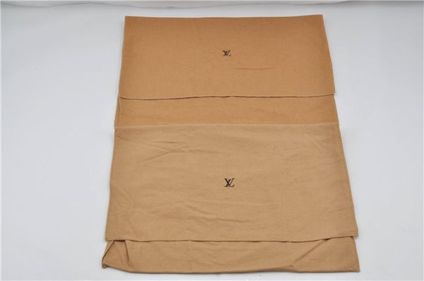 Authentic Louis Vuitton Dust Bag 10 Set Cotton Beige W17.3xH13.8xD0.4" LV 8763D