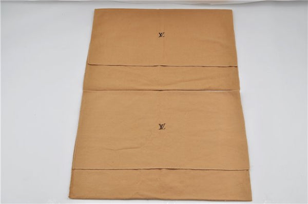 Authentic Louis Vuitton Dust Bag 10 Set Cotton Beige W17.3xH13.8xD0.4" LV 8763D
