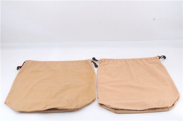 Authentic Louis Vuitton Dust Bag 10 Set Cotton Beige W16.9xH18.1xD6.3