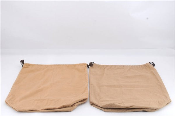 Authentic Louis Vuitton Dust Bag 10 Set Cotton Beige W16.9xH18.1xD6.3" LV 8764D