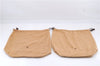 Authentic Louis Vuitton Dust Bag 10 Set Cotton Beige W16.9xH18.1xD6.3" LV 8764D