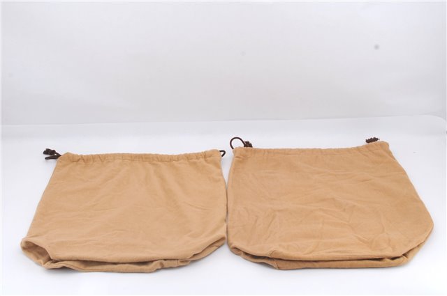 Authentic Louis Vuitton Dust Bag 10 Set Cotton Beige W16.9xH18.1xD6.3