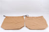 Authentic Louis Vuitton Dust Bag 10 Set Cotton Beige W16.9xH18.1xD6.3" LV 8764D