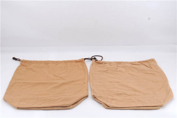 Authentic Louis Vuitton Dust Bag 10 Set Cotton Beige W16.9xH18.1xD6.3" LV 8764D