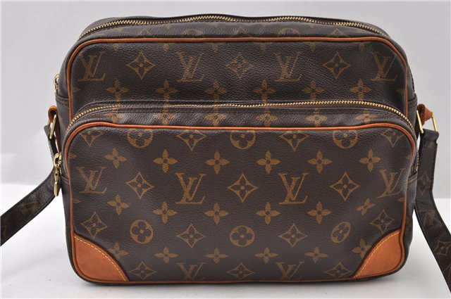 Authentic Louis Vuitton Monogram Nile Shoulder Cross Body Bag M45244 LV 8764F