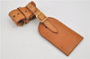 Authentic Louis Vuitton Name tag Handle Holder Beige 10Set LV 8766D