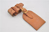 Authentic Louis Vuitton Name tag Handle Holder Beige 10Set LV 8766D