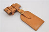 Authentic Louis Vuitton Name tag Handle Holder Beige 10Set LV 8766D