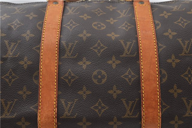 Authentic Louis Vuitton Monogram Keepall 50 Travel Boston Bag M41426 LV 8767F