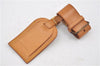 Authentic Louis Vuitton Name tag Handle Holder Beige 10Set LV 8769D