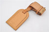 Authentic Louis Vuitton Name tag Handle Holder Beige 10Set LV 8769D