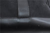 Authentic GUCCI Shoulder Tote Bag Canvas Leather 91384 Black 8772C
