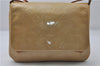 Auth Louis Vuitton Vernis Thompson Street Shoulder Bag Yellow M91008 LV 8774D