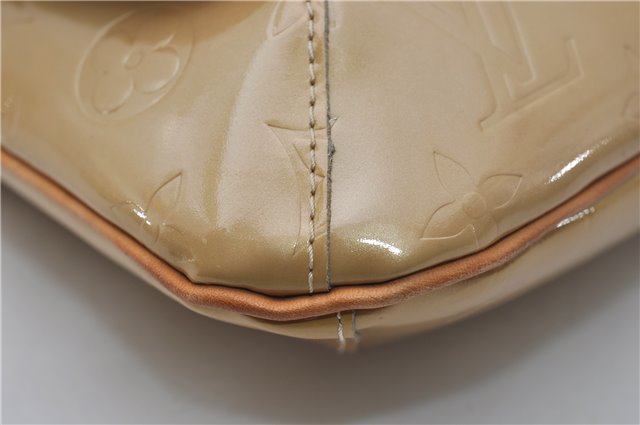 Auth Louis Vuitton Vernis Thompson Street Shoulder Bag Yellow M91008 LV 8774D