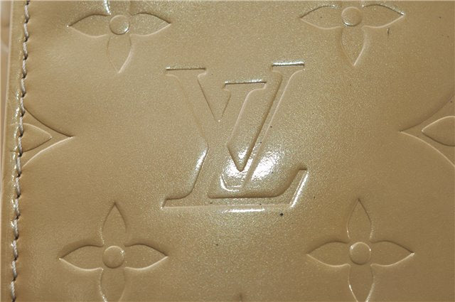 Auth Louis Vuitton Vernis Thompson Street Shoulder Bag Yellow M91008 LV 8774D