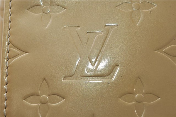 Auth Louis Vuitton Vernis Thompson Street Shoulder Bag Yellow M91008 LV 8774D