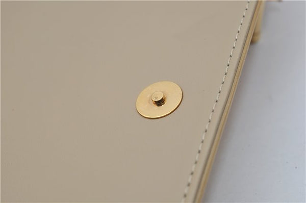 Auth Louis Vuitton Vernis Thompson Street Shoulder Bag Yellow M91008 LV 8774D