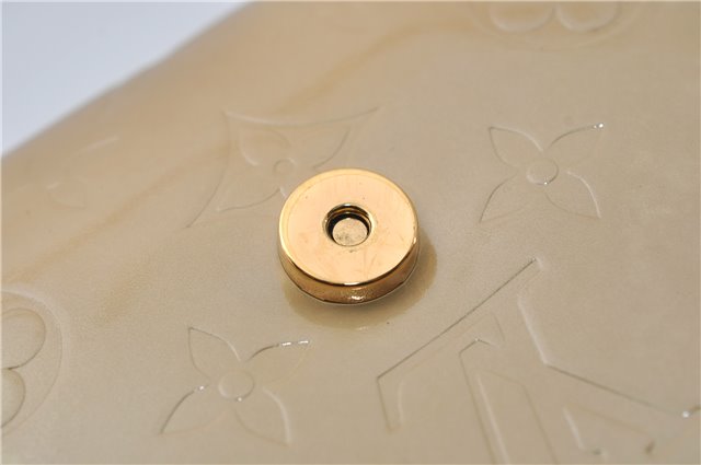 Auth Louis Vuitton Vernis Thompson Street Shoulder Bag Yellow M91008 LV 8774D