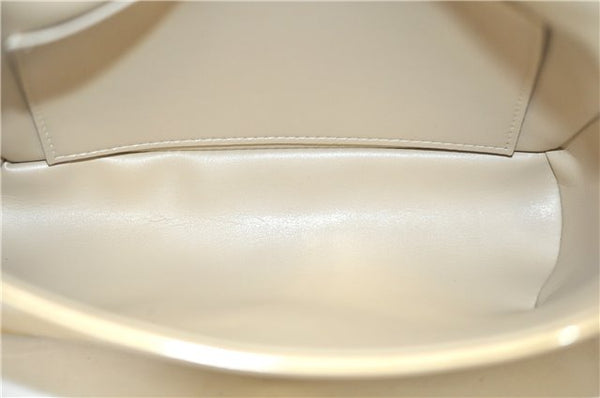 Auth Louis Vuitton Vernis Thompson Street Shoulder Bag Yellow M91008 LV 8774D