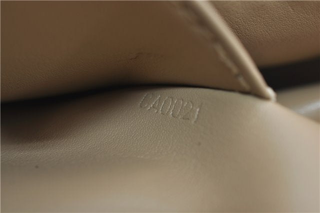 Auth Louis Vuitton Vernis Thompson Street Shoulder Bag Yellow M91008 LV 8774D