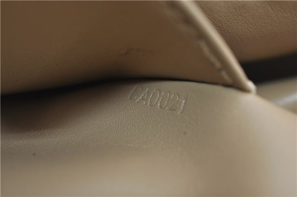 Auth Louis Vuitton Vernis Thompson Street Shoulder Bag Yellow M91008 LV 8774D