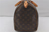 Authentic Louis Vuitton Monogram Speedy 40 Hand Boston Bag M41522 LV 8775D