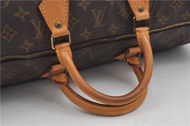 Authentic Louis Vuitton Monogram Speedy 40 Hand Boston Bag M41522 LV 8775D