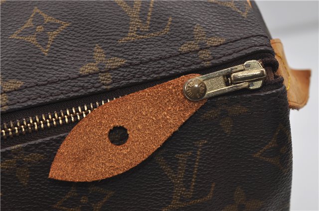 Authentic Louis Vuitton Monogram Speedy 40 Hand Boston Bag M41522 LV 8775D