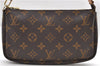 Authentic Louis Vuitton Monogram Pochette Accessoires Pouch M51980 LV 8776D