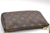 Authentic Louis Vuitton Monogram Pochette Accessoires Pouch M51980 LV 8776D
