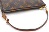 Authentic Louis Vuitton Monogram Pochette Accessoires Pouch M51980 LV 8776D