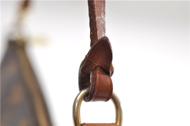 Authentic Louis Vuitton Monogram Pochette Accessoires Pouch M51980 LV 8776D