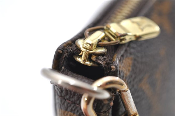 Authentic Louis Vuitton Monogram Pochette Accessoires Pouch M51980 LV 8776D