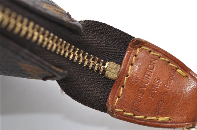 Authentic Louis Vuitton Monogram Pochette Accessoires Pouch M51980 LV 8776D