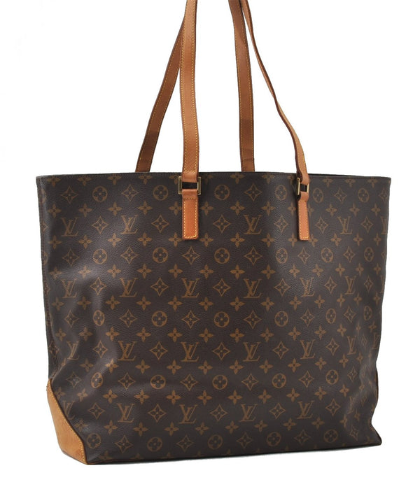 Authentic Louis Vuitton Monogram Cabas Alto Shoulder Tote Bag M51152 LV 8777F