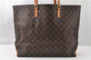 Authentic Louis Vuitton Monogram Cabas Alto Shoulder Tote Bag M51152 LV 8777F