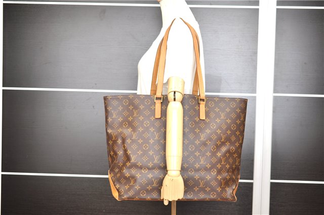 Authentic Louis Vuitton Monogram Cabas Alto Shoulder Tote Bag M51152 LV 8777F