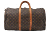 Authentic Louis Vuitton Monogram Keepall 50 Travel Boston Bag M41426 LV 8778F