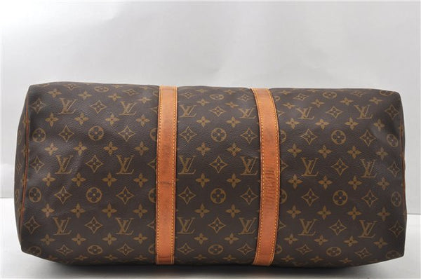 Authentic Louis Vuitton Monogram Keepall 50 Travel Boston Bag M41426 LV 8778F