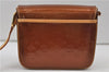 Auth Louis Vuitton Vernis Christie GM Shoulder Bag Brown M91107 LV Junk 8779D