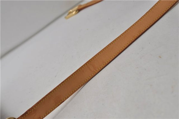 Auth Louis Vuitton Vernis Christie GM Shoulder Bag Brown M91107 LV Junk 8779D