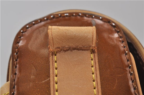 Auth Louis Vuitton Vernis Christie GM Shoulder Bag Brown M91107 LV Junk 8779D