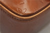 Auth Louis Vuitton Vernis Christie GM Shoulder Bag Brown M91107 LV Junk 8779D