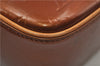 Auth Louis Vuitton Vernis Christie GM Shoulder Bag Brown M91107 LV Junk 8779D