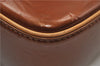 Auth Louis Vuitton Vernis Christie GM Shoulder Bag Brown M91107 LV Junk 8779D
