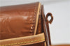 Auth Louis Vuitton Vernis Christie GM Shoulder Bag Brown M91107 LV Junk 8779D